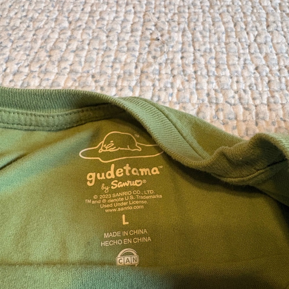 Gudetama by Sanrio Mood T-shirt - Picture 5 of 6